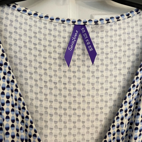 Seraphine Maternity Wrap Dress - Picture 3 of 3